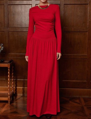 Rochie maxi Shein, roșu