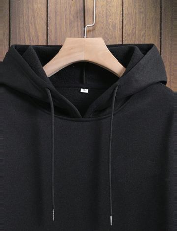 Hanorac Shein MANFINITY, negru