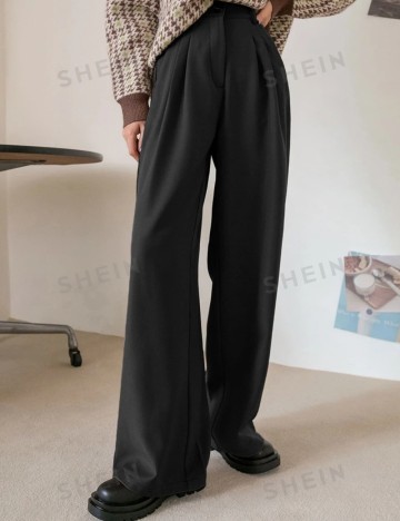 Pantaloni Shein DAZY, negru