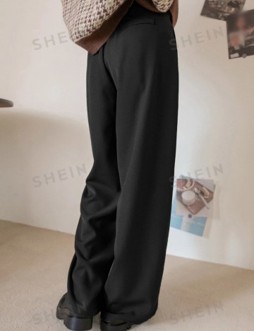 Pantaloni Shein DAZY, negru