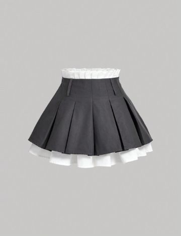 Fustă mini Shein, mix culori