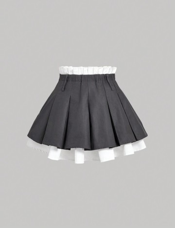 Fustă mini Shein, mix culori