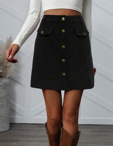 Fustă mini Shein, negru