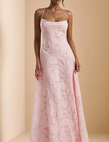 Rochie maxi Shein, roz