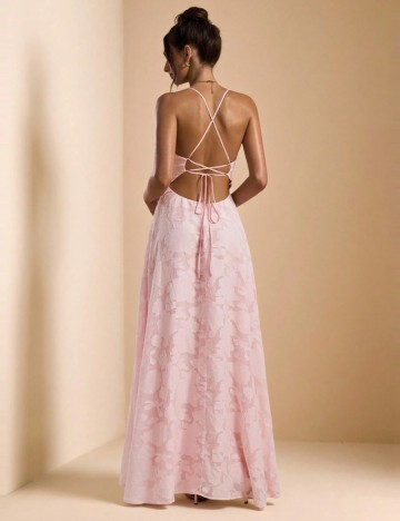Rochie maxi Shein, roz