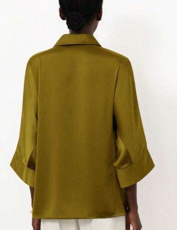 Cămașă Shein, kaki