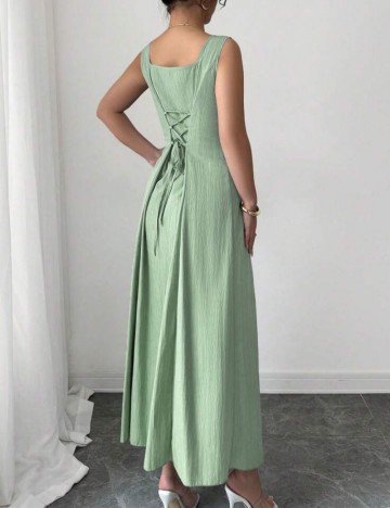 Rochie midi Shein, verde