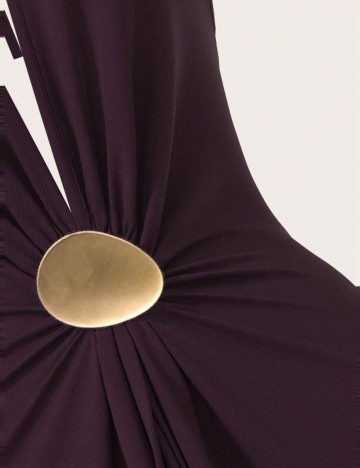 Rochie maxi Shein, vișiniu