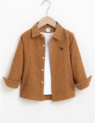 Cămașă Shein, maro