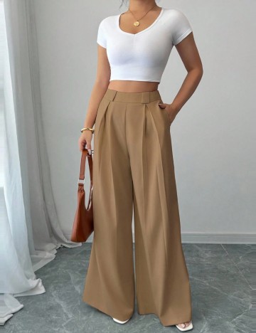 Pantaloni Shein, maro