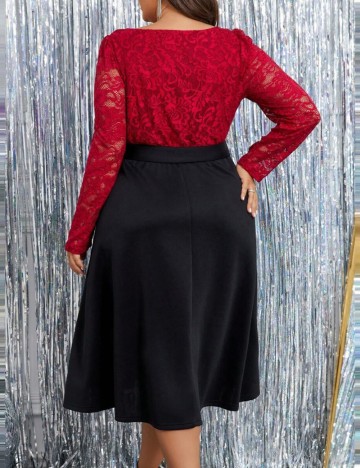 Rochie midi Shein, mix culori