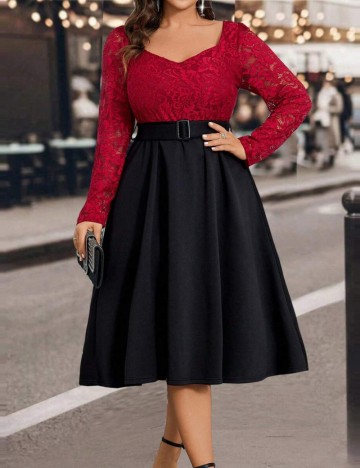 Rochie midi Shein, mix culori