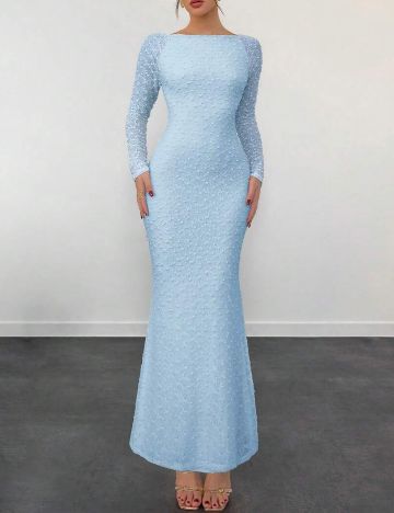 Rochie maxi Shein, albastru