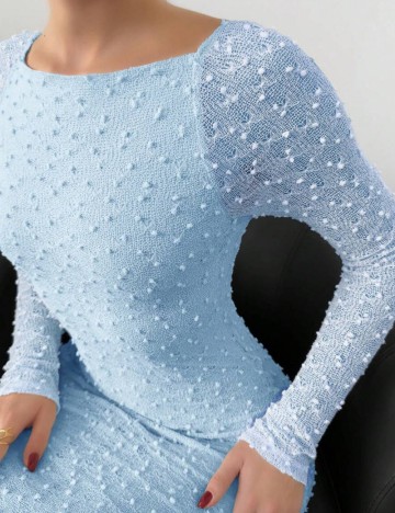 Rochie maxi Shein, albastru