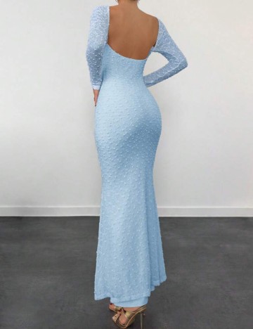 Rochie maxi Shein, albastru