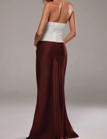 Fustă maxi Shein, vișiniu