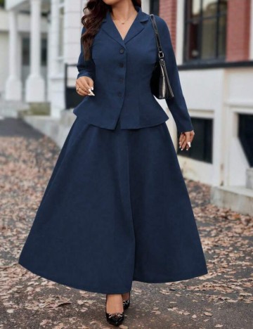 Compleu Shein, albastru