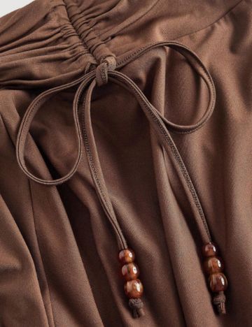 Fustă midi Shein, maro