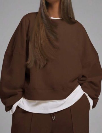 Bluză Shein, maro