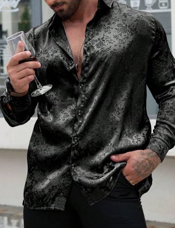 Cămașă Shein, negru