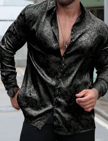 Cămașă Shein, negru