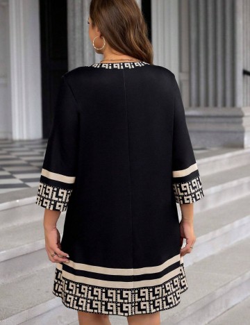 Rochie mini Shein Curve+, negru