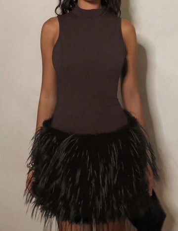 Rochie mini Shein, maro