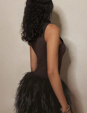 Rochie mini Shein, maro