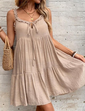 Rochie de plajă Shein, bej