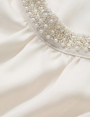 Cămașă Shein DAZY, crem