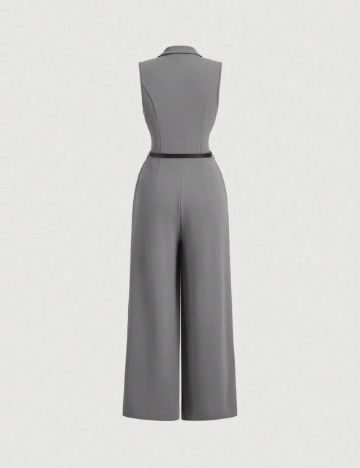 Salopetă lungă Shein Curve+, gri