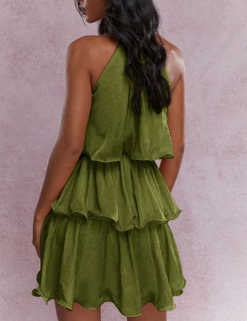 Rochie mini Shein Missguided, verde