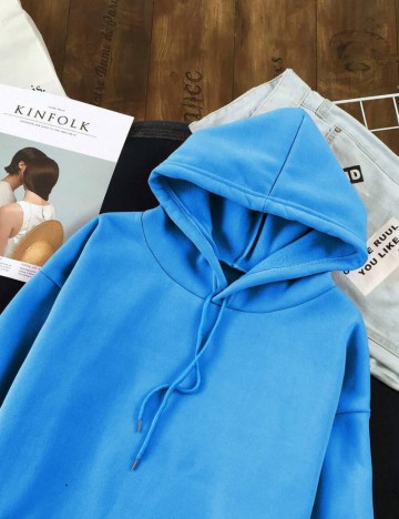 Hanorac Shein, albastru