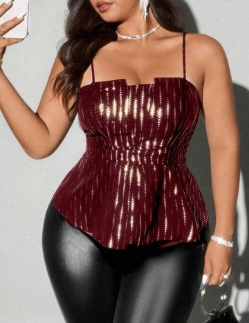 Top Shein, mix culori