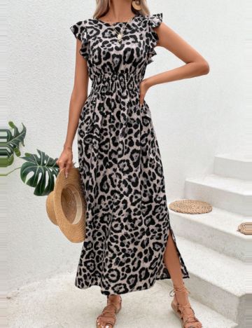 Rochie maxi Shein, mix culori