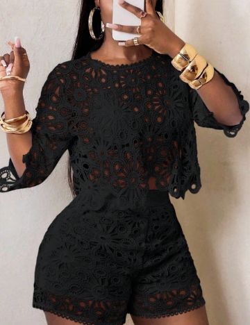 Cămașă Shein, negru