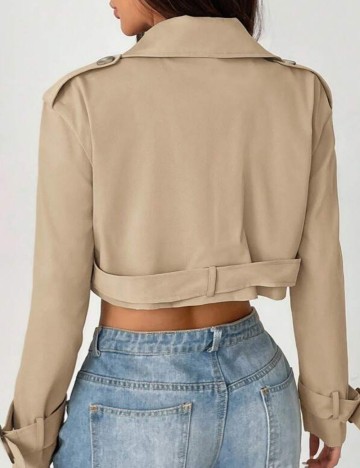 Jachetă Shein, crem