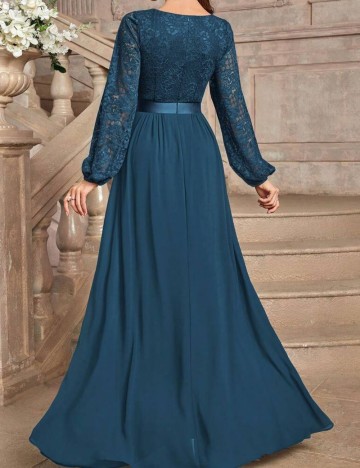 Rochie de ocazie Shein MIUSOL, albastru