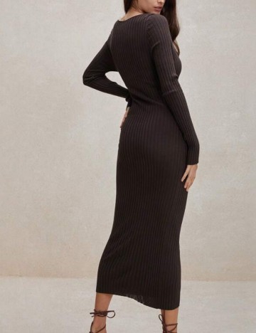 Rochie midi Shein Anewsta, maro