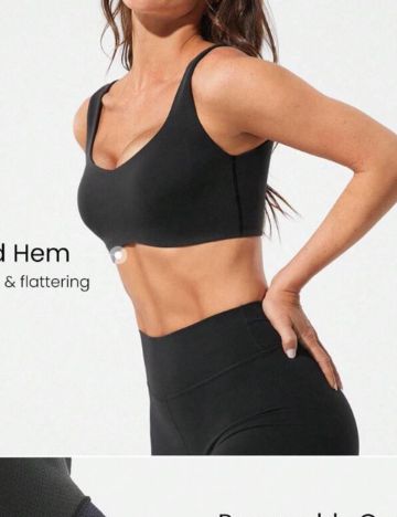 Bustieră Shein, negru