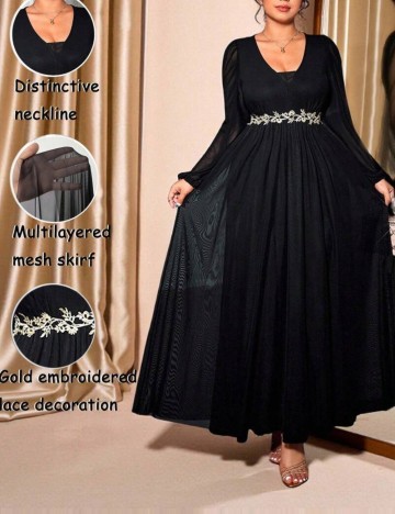 Rochie maxi Shein, negru