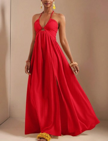 Rochie maxi Shein, roșu