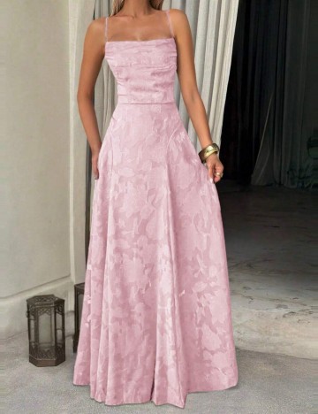 Rochie maxi Shein, roz