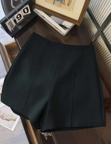 Pantaloni scurți Shein, negru