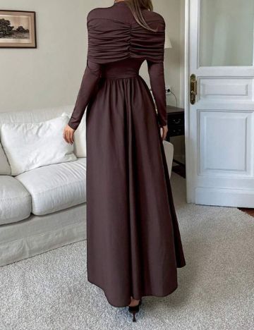 Rochie midi Shein, maro