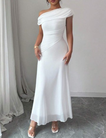 Rochie maxi Shein, alb