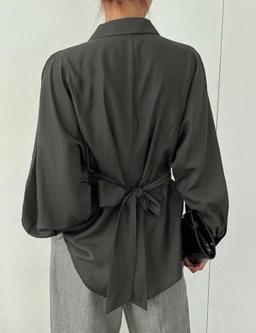 Cămașă Shein, gri