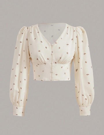 Cămașă Shein, crem