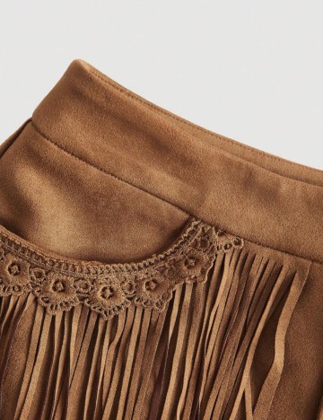 Pantaloni scurți Shein, maro