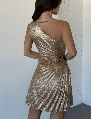 Rochie mini Shein, auriu